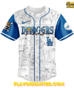 Los Angeles Dodgers One Piece Night Game Special Baseball Jersey
