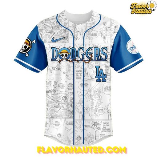 Los Angeles Dodgers One Piece Night Game Special Baseball Jersey