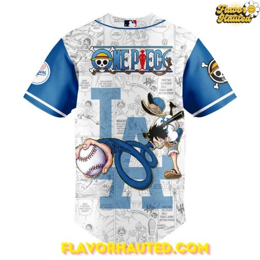 Los Angeles Dodgers One Piece Night Game Special Baseball Jersey