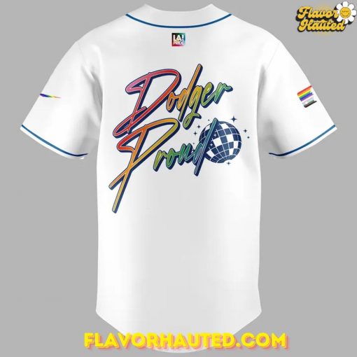 Los Angeles Dodgers Pride Night 2025 Limited Edition Baseball Jersey