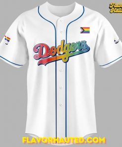 Los Angeles Dodgers Pride Night 2025 Limited Edition Baseball Jersey