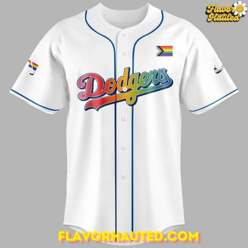 Los Angeles Dodgers Pride Night 2025 Limited Edition Baseball Jersey