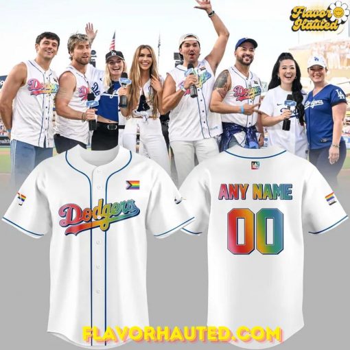 Los Angeles Dodgers Pride Night 2025 Limited Edition Baseball Jersey