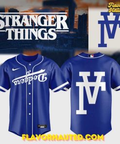 Los Angeles Dodgers Stranger Things Limited Edition Baseball Jersey