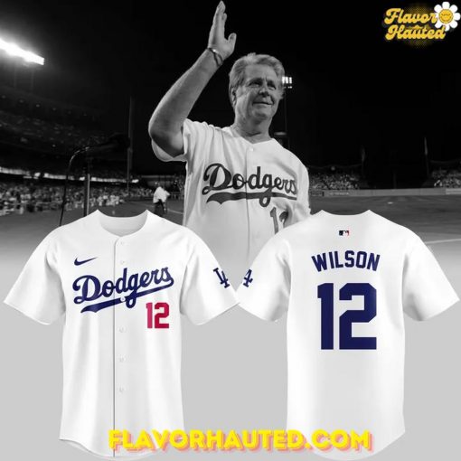 Los Angeles Dodgers The Beach Boys Brian Wilson Baseball Jersey