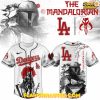 Los Angeles Dodgers The Mandalorian Night Special Baseball Jersey