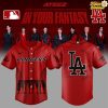 Los Angeles Dodgers x ATEEZ 2025 World Tour Baseball Jersey
