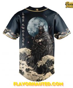 Los Angeles Dodgers x Batman Night Limited Edition Baseball Jersey 3