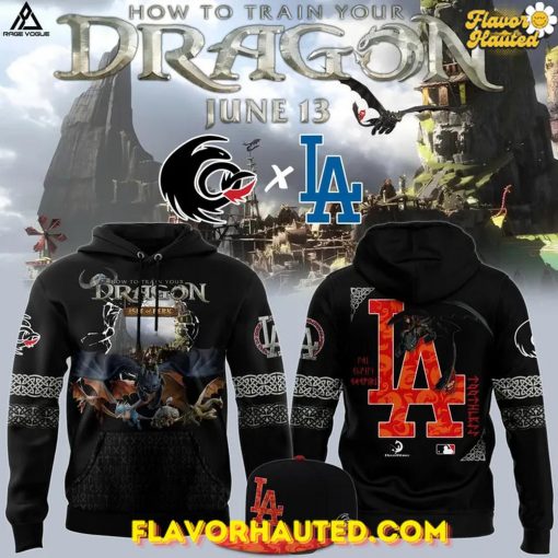 Los Angeles Dodgers x How To Train Your Dragon 2025 Limited Edition Hoodie