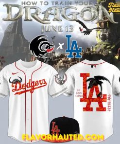 Los Angeles Dodgers x How To Train Your Dragon 2025 Limited Edition Jersey