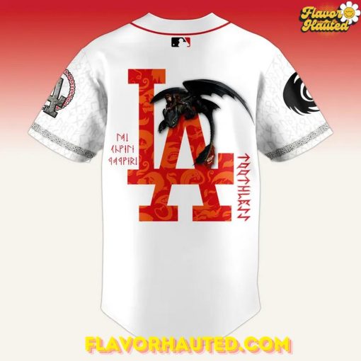Los Angeles Dodgers x How To Train Your Dragon 2025 Limited Edition Jersey