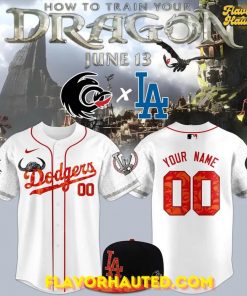 Los Angeles Dodgers x How To Train Your Dragon 2025 Limited Edition Jersey 4