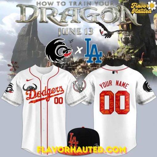 Los Angeles Dodgers x How To Train Your Dragon 2025 Limited Edition Jersey