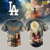 Los Angeles Dodgers x Luffy Gear 5 Nika Form Baseball Jersey