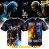 Los Angeles Dodgers x Mortal Kombat Night Limited Edition Baseball Jersey