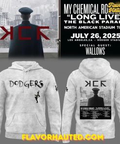 Los Angeles Dodgers x My Chemical Romance The Black Parade 2025 Limited Edition Hoodie