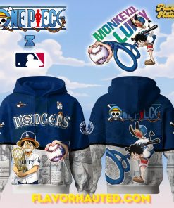 Los Angeles Dodgers x ONE PIECE Monkey D. Luffy Special Hoodie