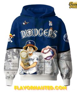 Los Angeles Dodgers x ONE PIECE Monkey D. Luffy Special Hoodie