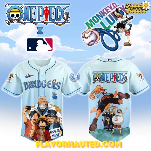 Los Angeles Dodgers x ONE PIECE Night Limited Edition Baseball Jersey