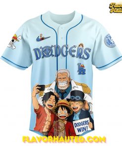 Los Angeles Dodgers x ONE PIECE Night Limited Edition Baseball Jersey