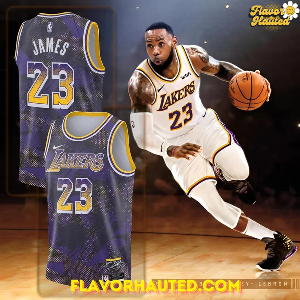 Los Angeles Lakers LeBron James 2025 Special Basketball Jersey Los Angeles Lakers LeBron James 2025 Special Basketball Jersey