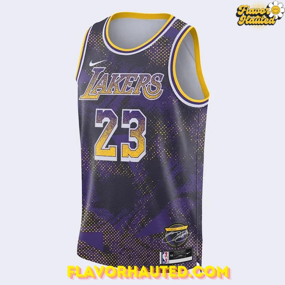 Los Angeles Lakers LeBron James 2025 Special Basketball Jersey Los Angeles Lakers LeBron James 2025 Special Basketball Jersey