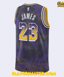 Los Angeles Lakers LeBron James 2025 Special Basketball Jersey 3