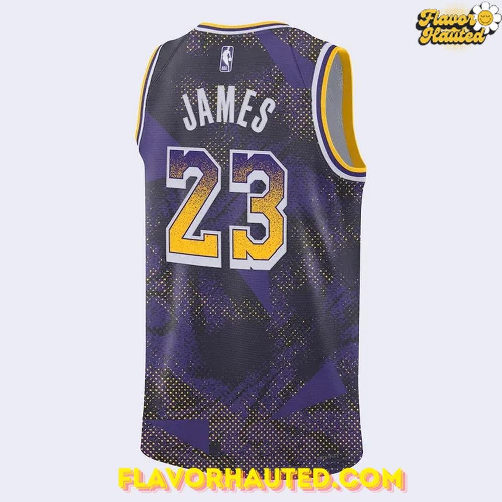 Los Angeles Lakers LeBron James 2025 Special Basketball Jersey Los Angeles Lakers LeBron James 2025 Special Basketball Jersey