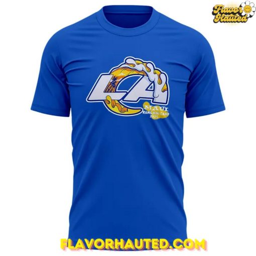 Los Angeles Rams Maui Mini Camp 2025 Tropical T-Shirt