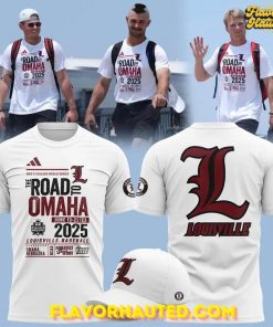 Louisville Baseball “Getting the Crew Ready for Omaha 2025” T-Shirt