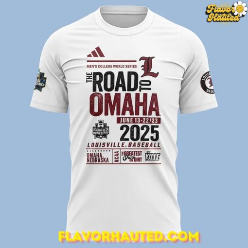 Louisville Baseball “Getting the Crew Ready for Omaha 2025” T-Shirt
