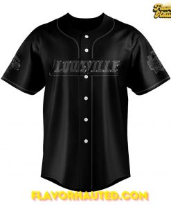 Louisville Cardinals Back In Black Special Baseball Jersey