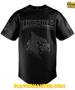 Louisville Cardinals Back In Black Special Baseball Jersey 3