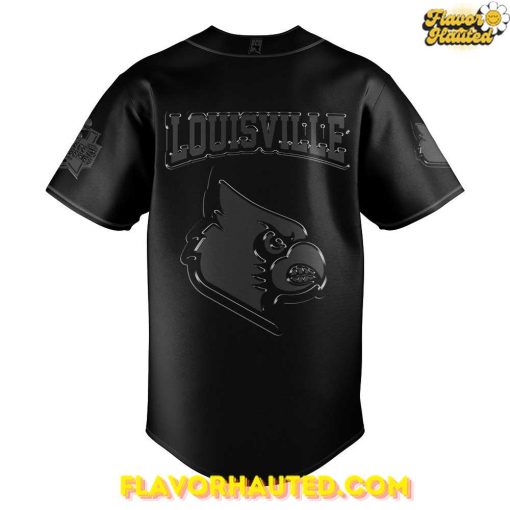 Louisville Cardinals Back In Black Special Baseball Jersey