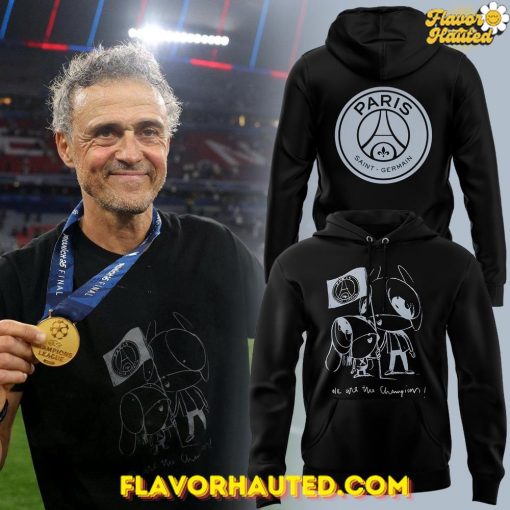 Luis Enrique Xana “We Are The Champions” Paris Saint-Germain Limited Hoodie