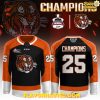 Medicine Hat Tigers Champions Memorial Cup 2025 Special Hockey Jersey
