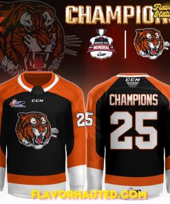 Medicine Hat Tigers Champions Memorial Cup 2025 Special Hockey Jersey