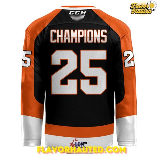 Medicine Hat Tigers Champions Memorial Cup 2025 Special Hockey Jersey