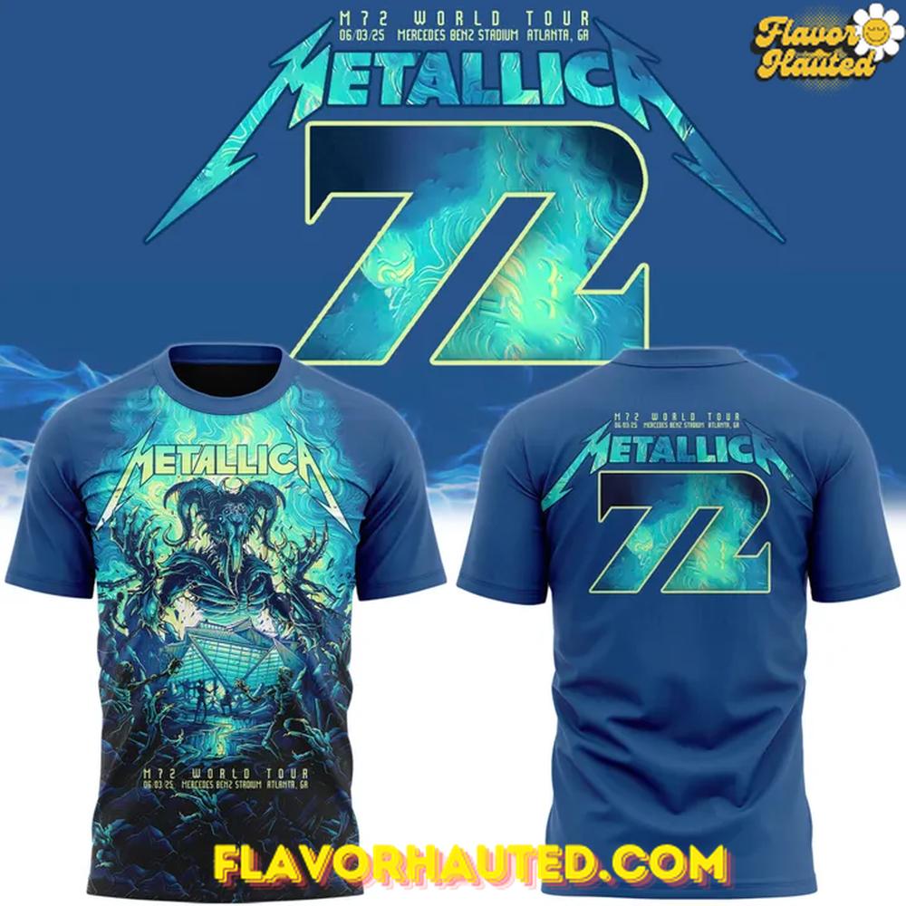 Metallica M72 Tour at Mercedes-Benz Stadium Special T-Shirt Metallica M72 Tour at Mercedes-Benz Stadium Special T-Shirt