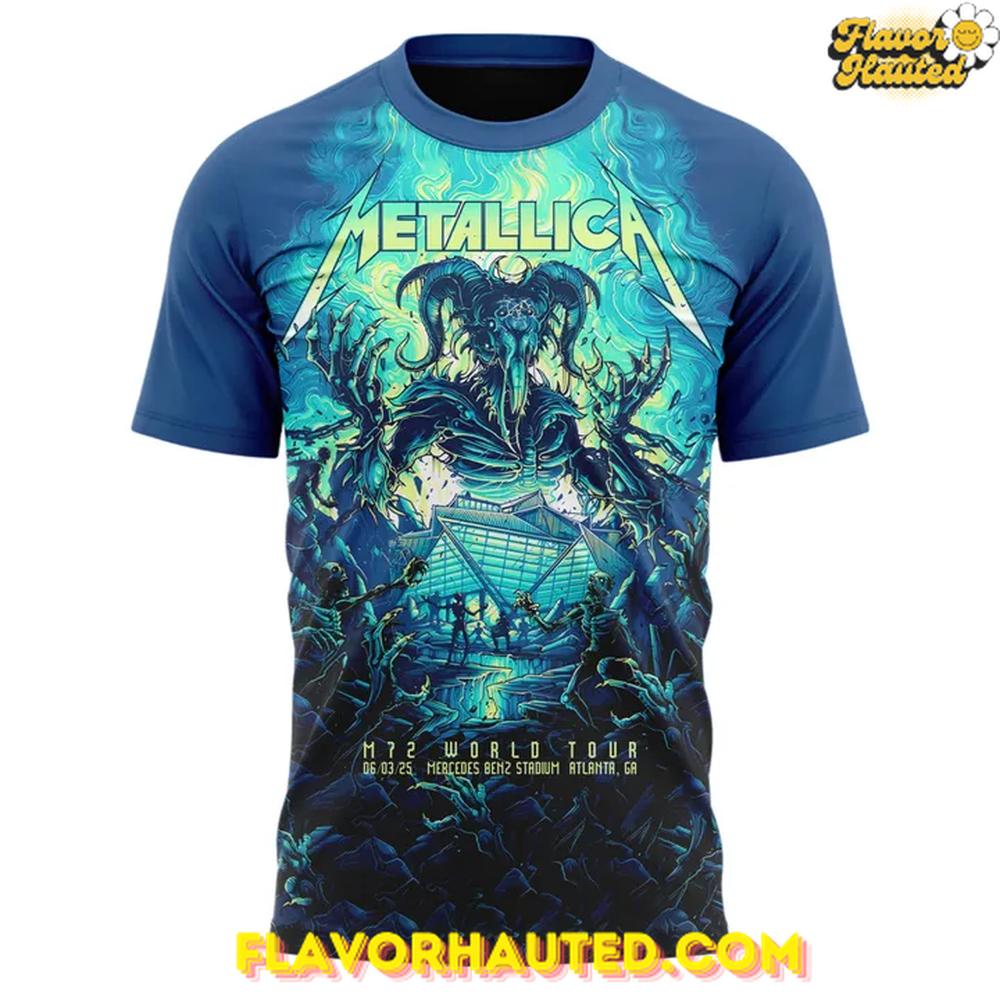 Metallica M72 Tour at Mercedes-Benz Stadium Special T-Shirt Metallica M72 Tour at Mercedes-Benz Stadium Special T-Shirt