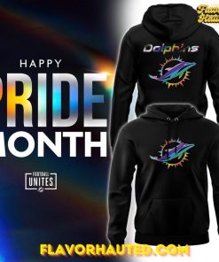 Miami Dolphins 2025 Pride Month Special Edition Hoodie