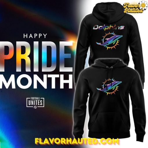 Miami Dolphins 2025 Pride Month Special Edition Hoodie