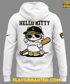 Milwaukee Brewers Hello Kitty Night 2025 Limited Edition Hoodie 3