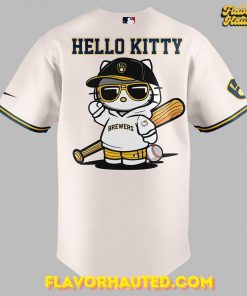 Milwaukee Brewers Hello Kitty Night 2025 Limited Edition Jersey 3