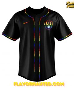 Milwaukee Brewers x Pride Month Night 2025 Baseball Jersey