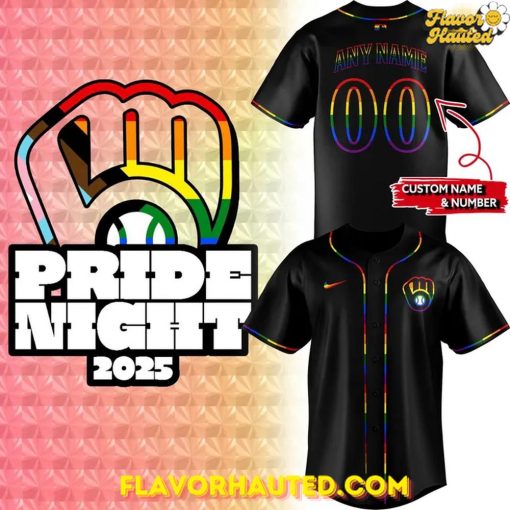 Milwaukee Brewers x Pride Month Night 2025 Baseball Jersey