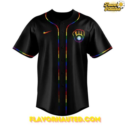 Milwaukee Brewers x Pride Month Night 2025 Baseball Jersey