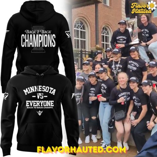 Minnesota Frost Back 2 Back Champions 2025 Special Hoodie