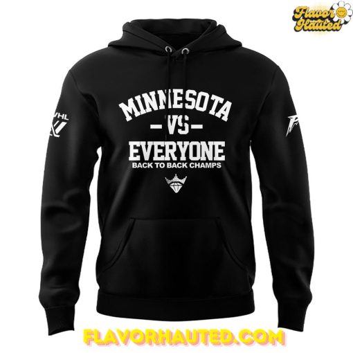 Minnesota Frost Back 2 Back Champions 2025 Special Hoodie