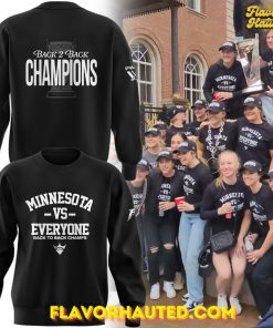 Minnesota Frost Back 2 Back Champions 2025 Special Sweatshirt